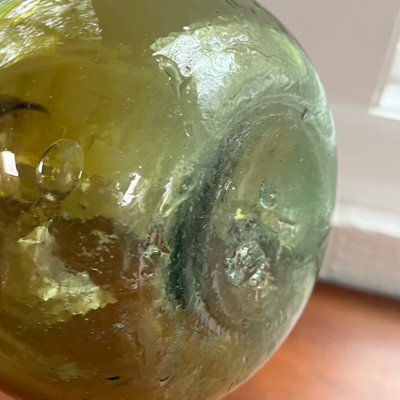 Multicolor vintage West Virginia glass pitcher - hand blown glass - Blenko? - Picture 8 of 11